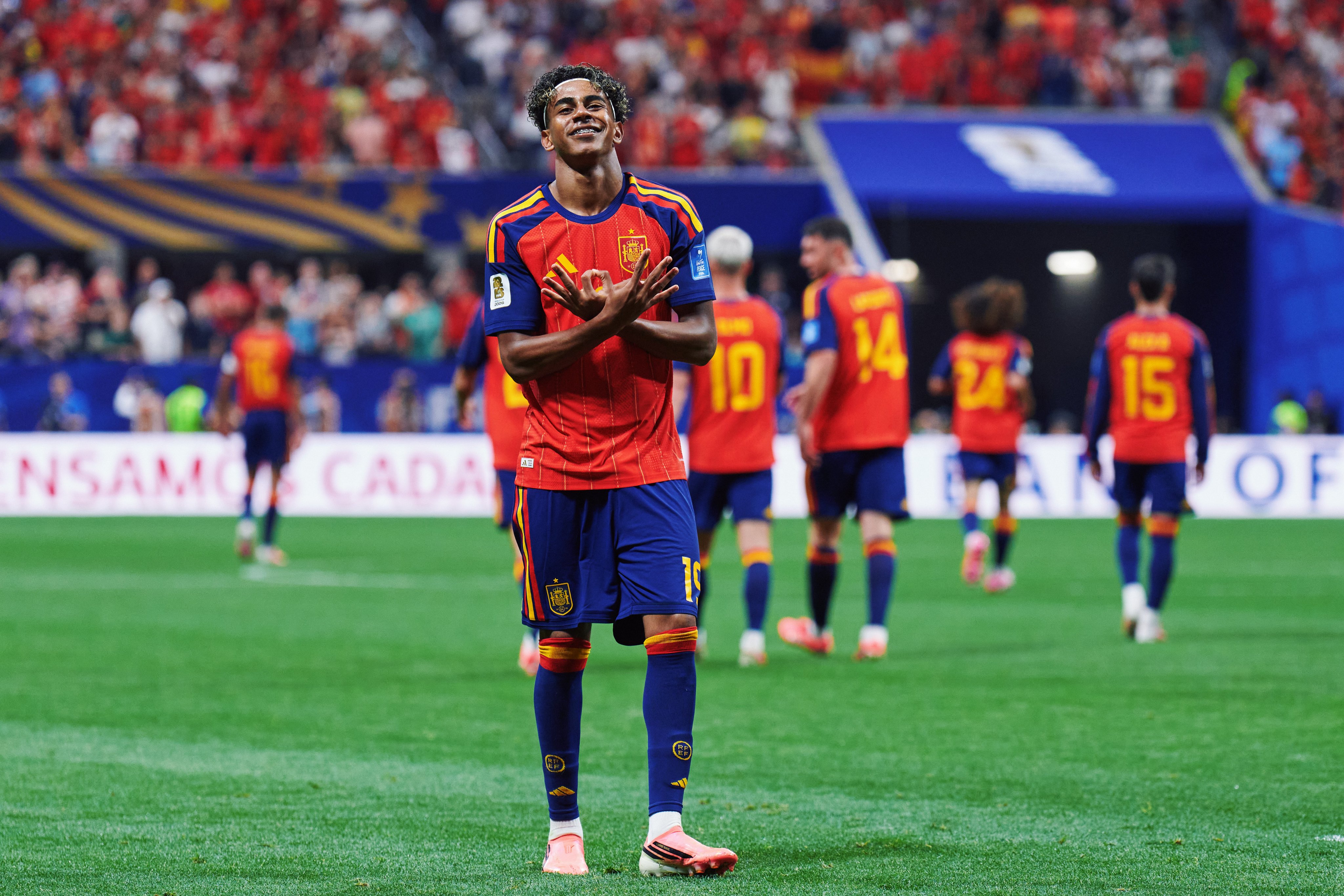 Lamine Yamal Cetak Gol Perdana di Piala Dunia 2026, Spanyol Tunjukkan Kelas Saat Hancurkan Arab Saudi