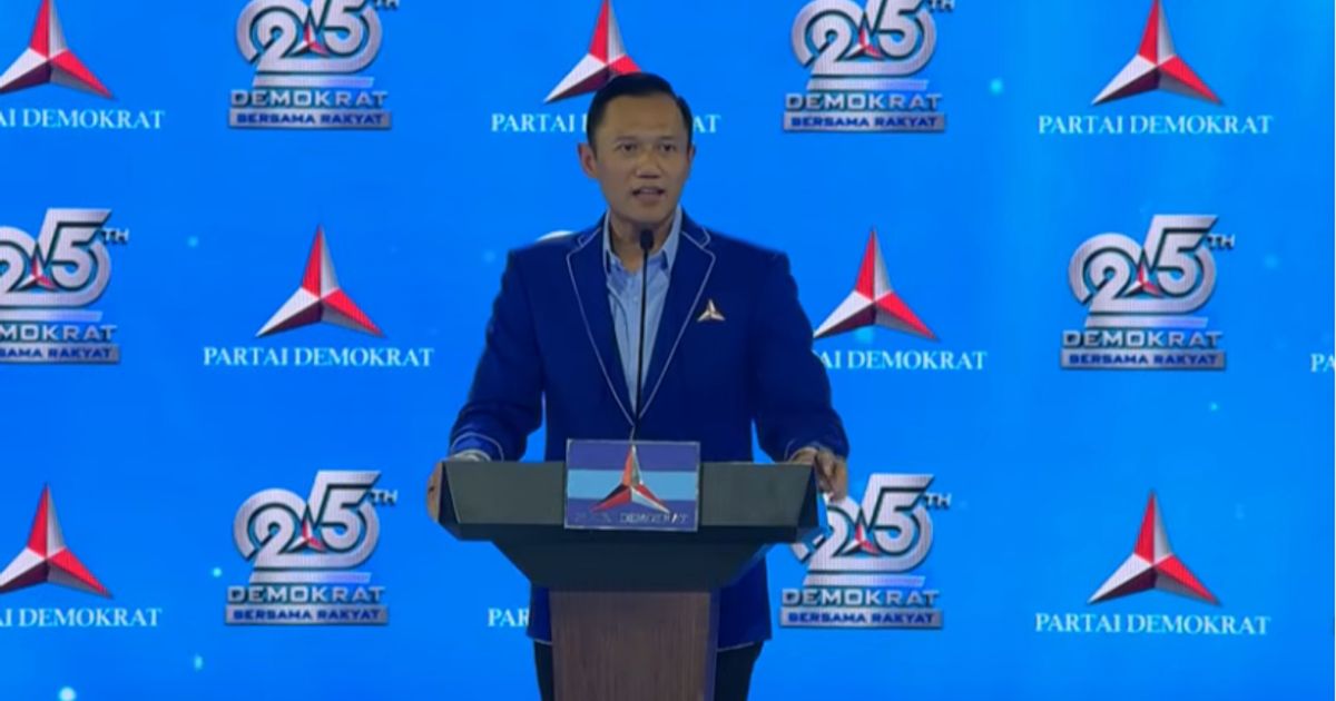 HUT ke-25 Demokrat, AHY Gaungkan Gerakan Indonesia ASRI